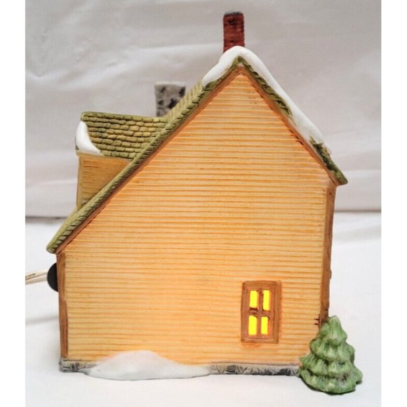Vintage Dept 56 New England Village Series LIVERY STABLE & BOOT SHOP #65307 - Picture 6 of 8